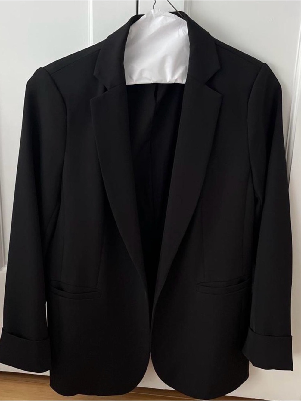 Classic Black Tailored Blazer